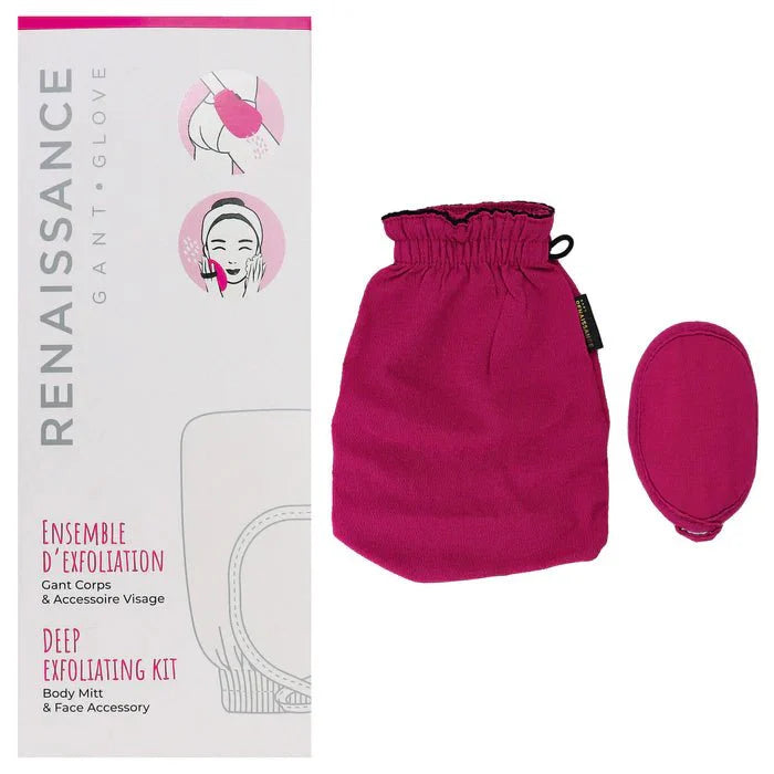Ensemble d'exfoliation - Gant pour le corps